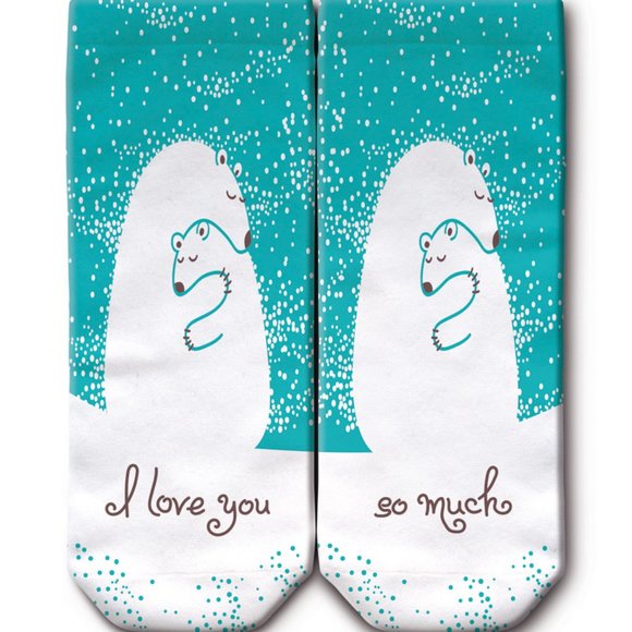 Penguin Owl Dog Polar Bear & Frog Socks - 5 Pairs with Different Designs - Picture 4 of 6